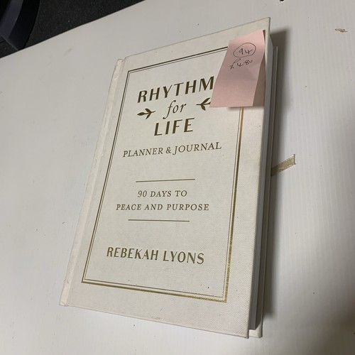 Rhythms for life planner - rhythms, and