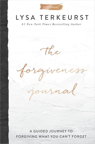 Forgiveness journal hardcover - forgiveness,