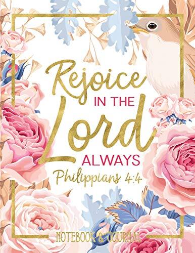 Notebook journal rejoice in - notebook,