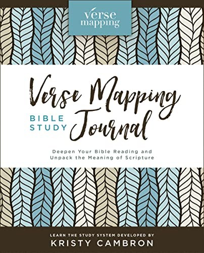 Verse mapping bible study - mapping,